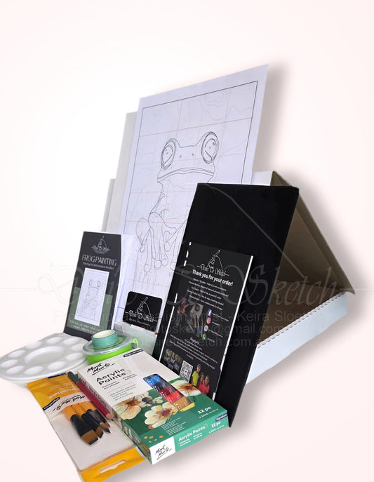 Desire to Sketch Painting Kit (Frog)