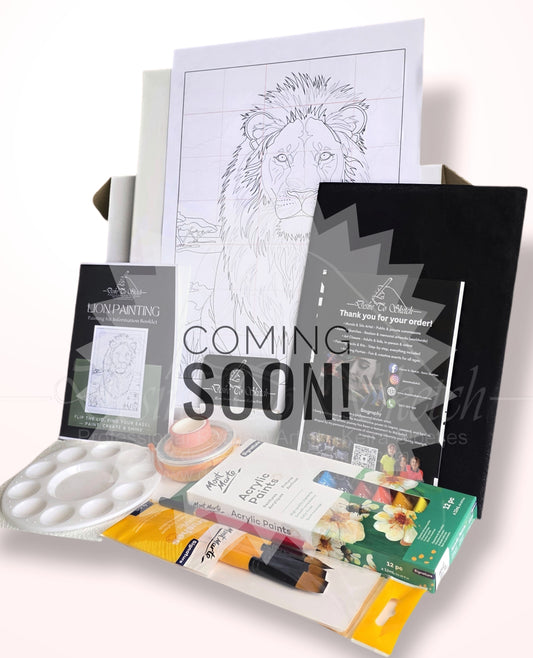 Desire to Sketch Painting Kit (Lion)