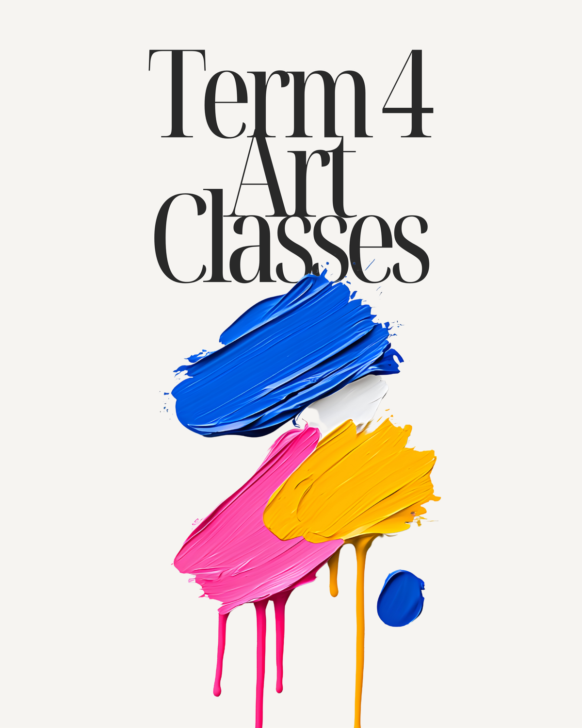 TERM 4 - $30 x11 Childrens Art Classes.