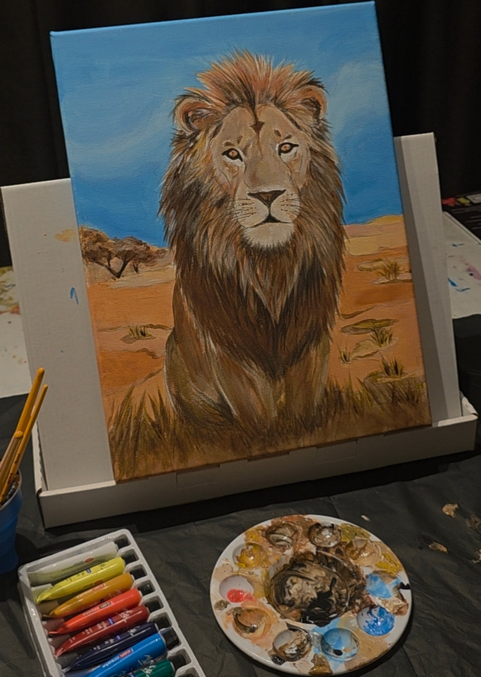 Desire to Sketch Painting Kit (Lion)