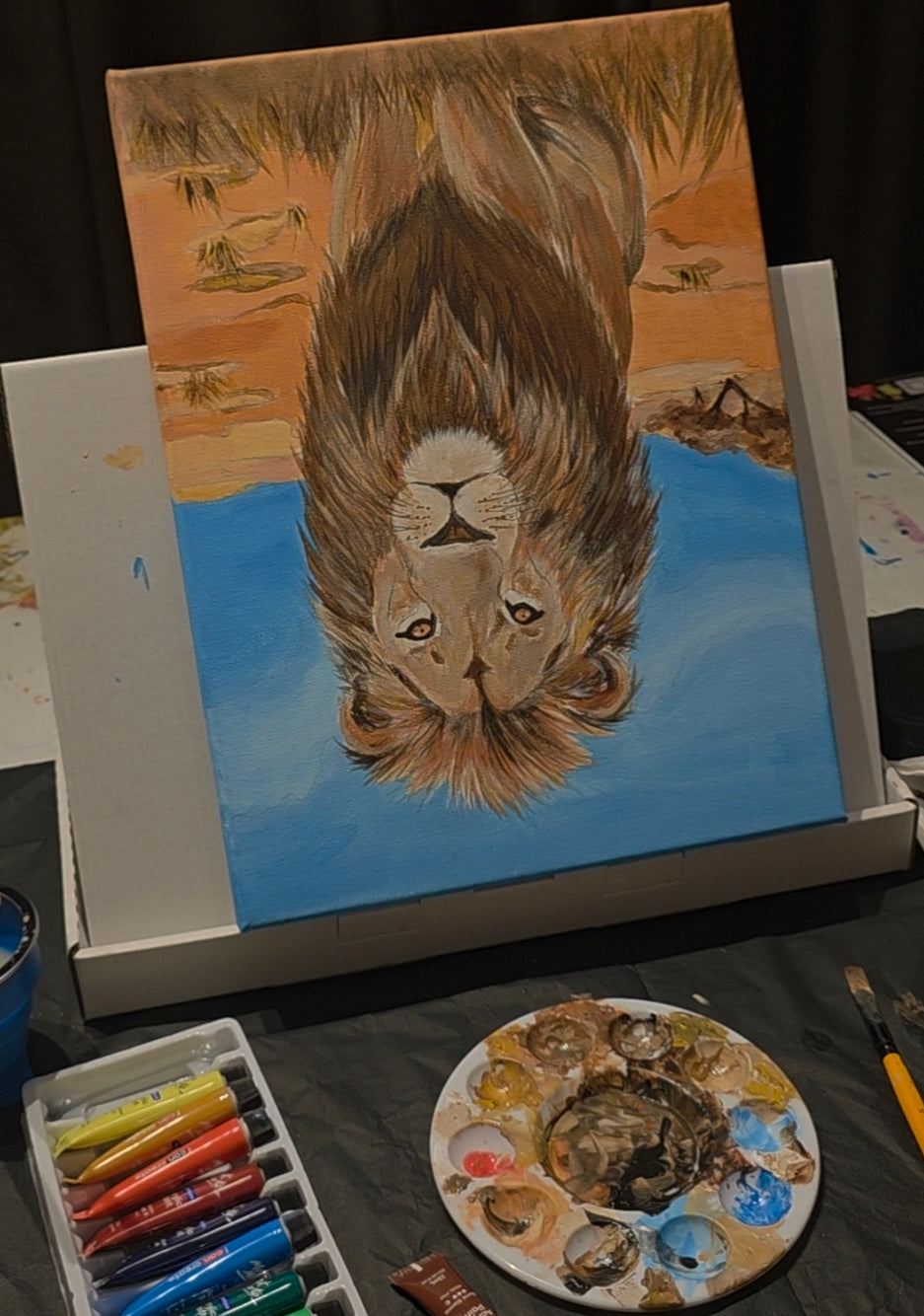 Desire to Sketch Painting Kit (Lion)