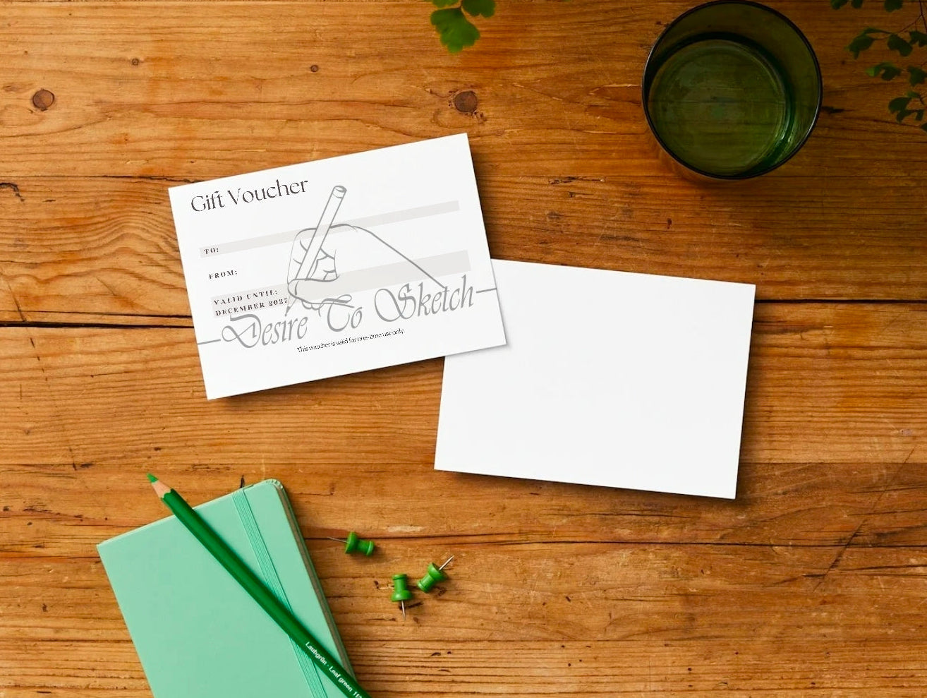 Desire To Sketch Gift Cards