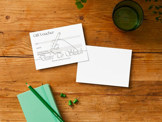 Desire To Sketch Gift Cards