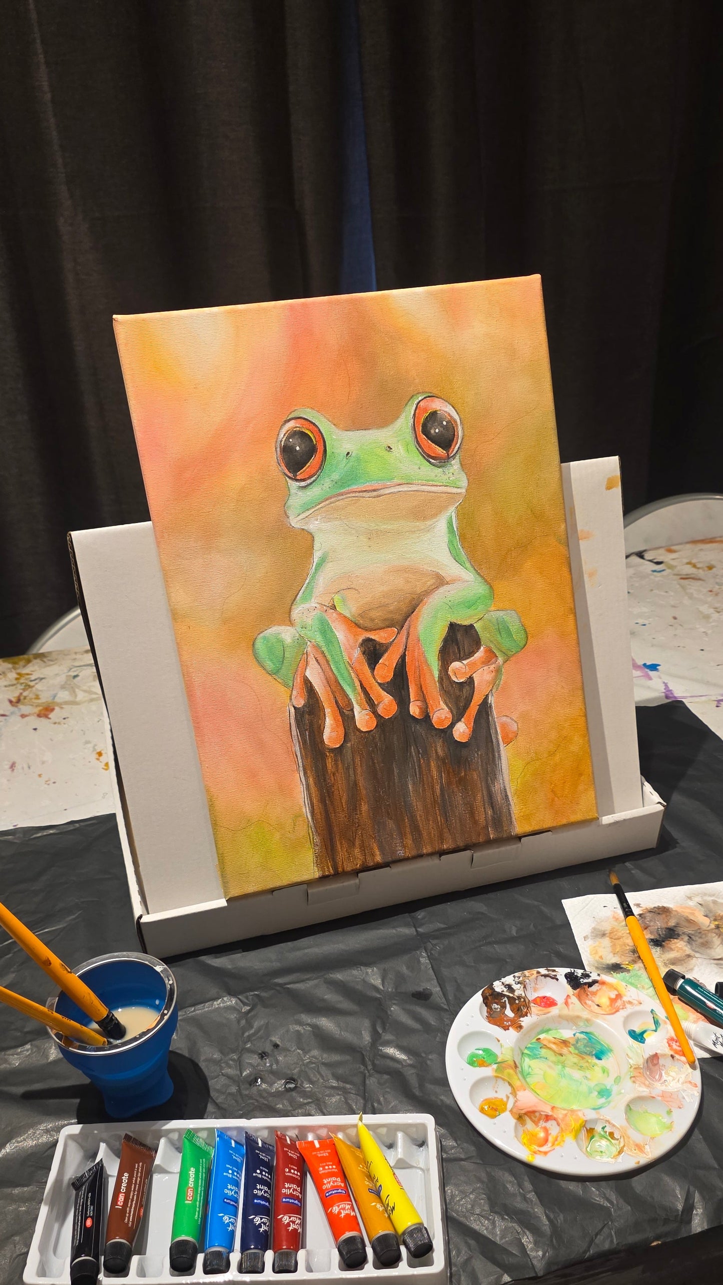 Desire to Sketch Painting Kit (Frog)