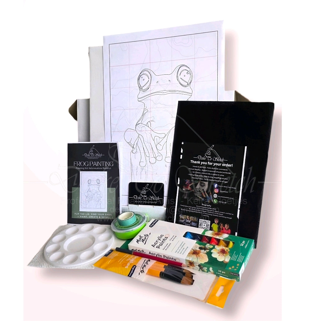 Desire to Sketch Painting Kit (Frog)